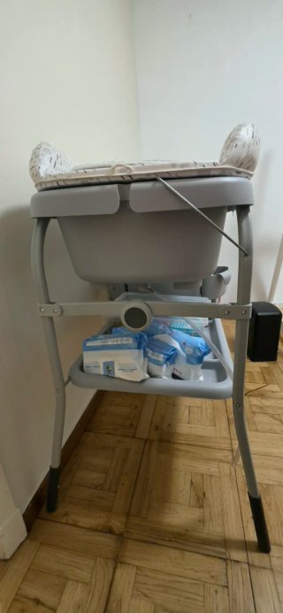 Bañera cambiador bebé