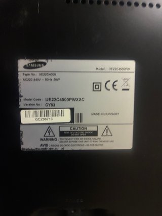lote Televisor Samsung cony Lg sin mando ni cable