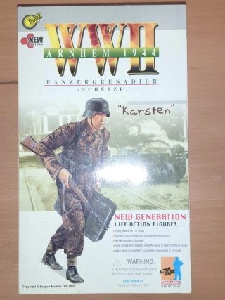 Figura Acción WWII Karsten Dragon Models