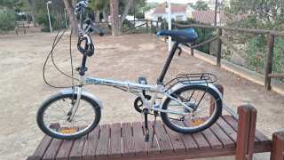 Bicicleta Plegable Aluminio 20