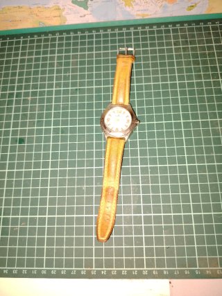 Reloj Phillipe Bouquet Hombre Correa Marrón y Plat