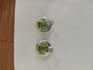 Conjunto Plata Ley Verde