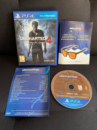Uncharted 4: El Desenlace del Ladrón PS4