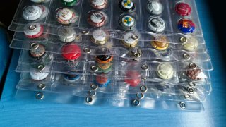 Colección 252 chapas de cava