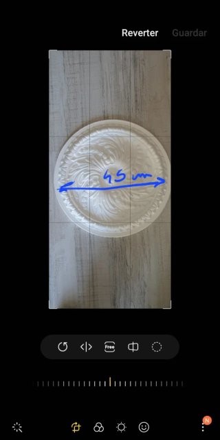 Roseta Decorativa Teto Plástico Branco