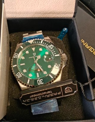 Reloj Pagani Design Verde Automático 100m
