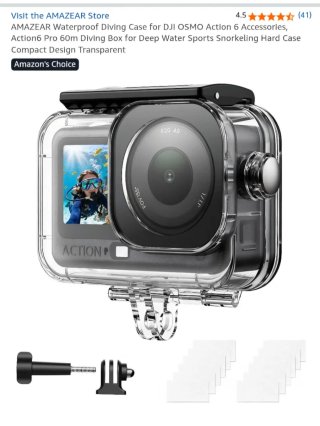 Funda DJI Osmo Action 6 Impermeable