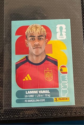 Cromos Lamine Yamal  Mundial 2026
