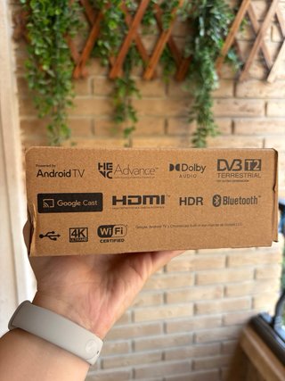 Descodificador TV 4K Wi-Fi Google