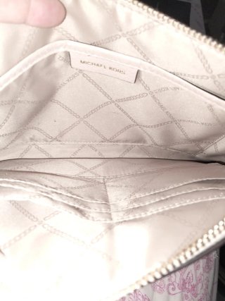 Cartera de mano Michael Kors rosa palo