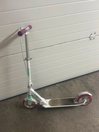 Patinete Oxelo Turquesa, Morado y Blanco