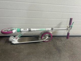 Patinete Oxelo Turquesa, Morado y Blanco