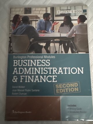Business Administration Finance Sts 2 Ed (ciclo...
