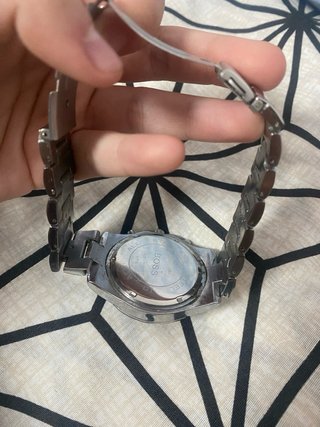 Reloj Boss Plata y azul