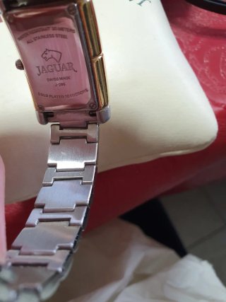 Reloj Jaguar. Acero y dorado