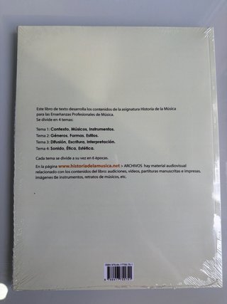 Historia de la Música para Conservatorios 2ª Ed.