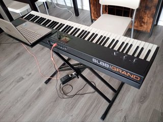 Studiologic SL88 GRAND MADERA controlador MIDI-USB