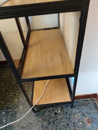 Vitrina Jysk Trappedal 70x152x35 cm