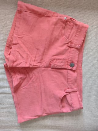 Shorts de mujer color coral