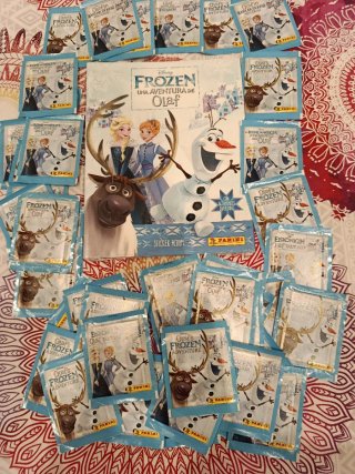 Frozen La Aventura de Olaf Álbum + 50 Sobres