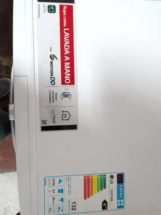 Lavadora LG Direct Drive 8Kg