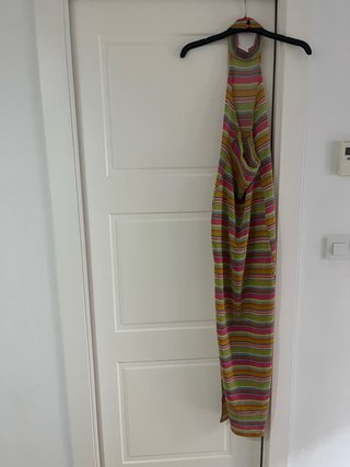 Vestido de punto S espalda al aire
