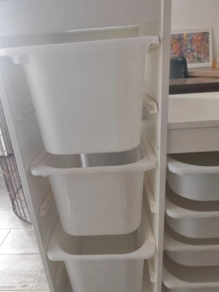 Mueble Organizador Ikea Blanco Plástico
