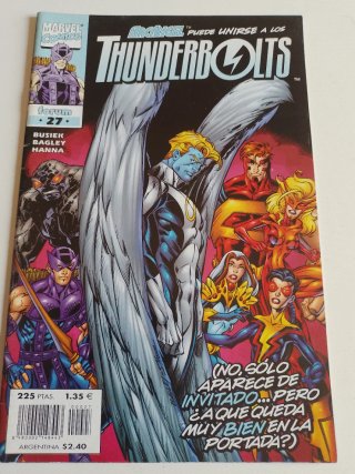 Thunderbolts 2, 23 y 27 grapa forum 1,5€ unidad