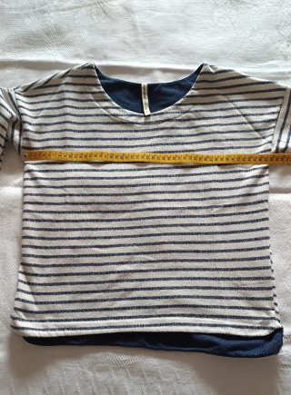 Jersey marinero rayas manga francesa