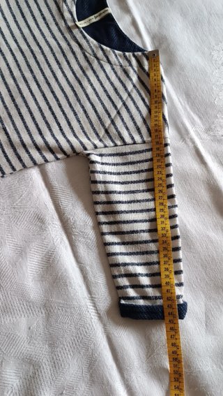 Jersey marinero rayas manga francesa