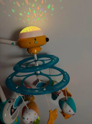 Carrusel Cuna Proyector Luces y Música