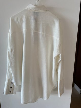 Camisa larga de lino TALA
