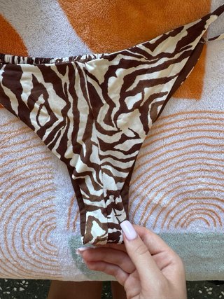 Bikini Calzedonia estampado cebra