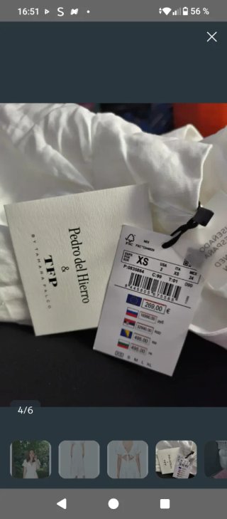 Vestido blanco Pedro del Hierro