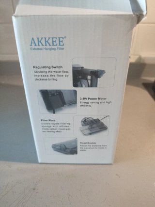 Filtro AKKEE para acuario 30-50cm