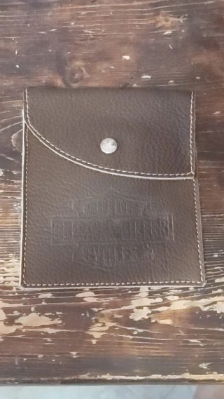 Portadocumenti libretto pelle original marrone dol