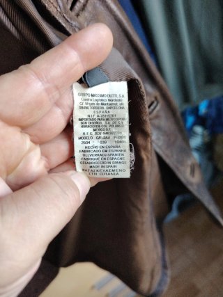 Chaqueta Piel Massimo Dutti Talla M