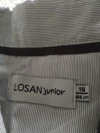 Camisa niña LOSAN azul talla M
