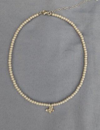 Collar Perlas y Plata 925 con Colgante