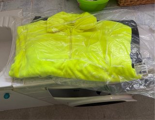 Chaqueta Polar Trabajo XL Amarillo