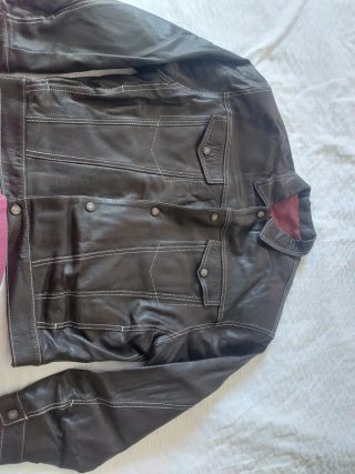 Cazadora piel vintage