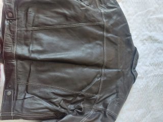 Cazadora piel vintage