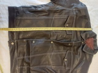 Cazadora piel vintage