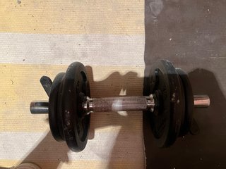 Mancuerna Negra 10 Kg Domyos