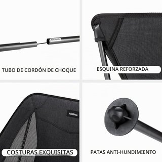 Silla Camping Plegable Naturehike Portátil