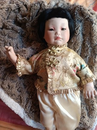 Muñeca porcelana Franklin Heirloom