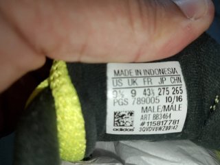 Zapatillas Adidas Supernova 43 1/3