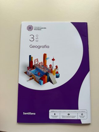 Geografía, 3 ESO, Proyecto Construyendo mundos 2