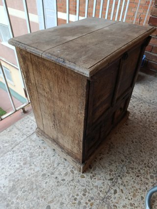 Mueble bar madera antiguo para restaurar