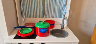 Cocinita IKEA blanca